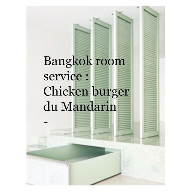 Le Bangkok room service vous propose son chicken burger du Mandarin ! Bientôt chez MONSIEUR K, ouverture ce jeudi ! ✨👌🏻 #monsieurk #kapunka #openingsoon #mandarin #bangkok #food #inspiration #paris #thai #thaifood #bistronomy